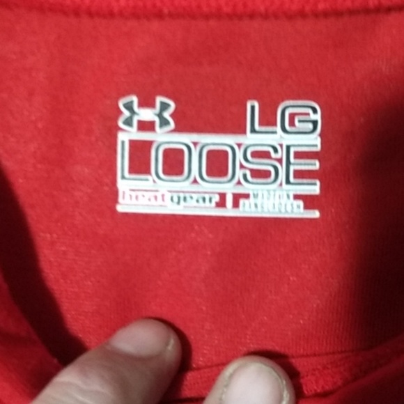 Men's Under Armour loose fit t-shirt size large - Picture 2 of 4